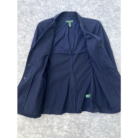 Ralph Lauren Black Crest Embroidered Jacket - Picture 2 of 6